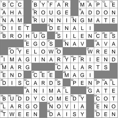free from vanity (6) Crossword Clue .